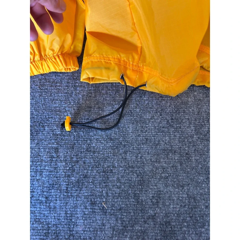 Vintage Imagine Sportswear NAPA Gaskets Windbreaker Yellow Anorak Jacket Large